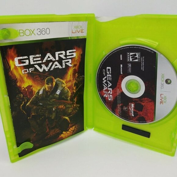 Gears of War 1 Microsoft Xbox 360 Complete & Tested Xbox Live 2006 - Picture 8 of 10